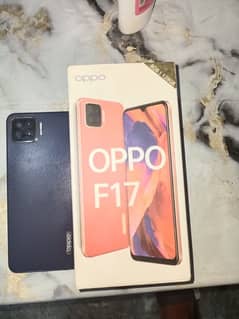 Oppo F17 Complete Box with Shop slip