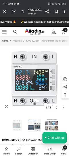 Protection (KWS- 302) Relay. Power meter,Unit meter, Sub meter,