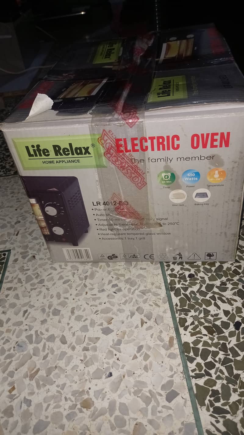 Life relax pack oven 3