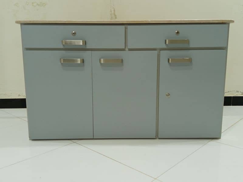 Cabinet with Marble Top 0