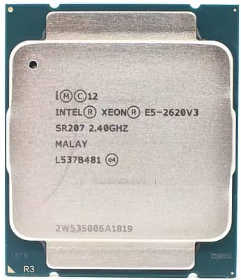 PAIR Xeon E5 2620 V3 2.4Ghz LGA 2011-3 cpu processor 1