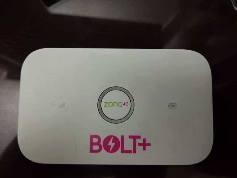 ZONG 4G Bold Internet device 3