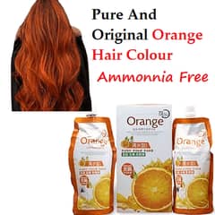 New Shades Orange Hair Color Ammonnia Free 500ml with Price 3950-Pkr