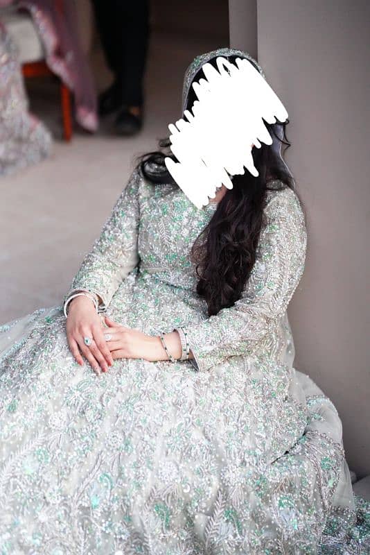 Bridal walima dress/heavy lahenga contact 03224223736 1