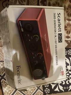 Focusrite Scarlett 2i2 3rd gen