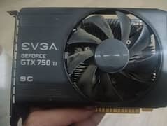 EVGA gtx 750Ti 2GB Graphic Card