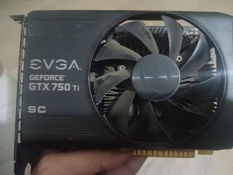 EVGA gtx 750Ti 2GB Graphic Card 0