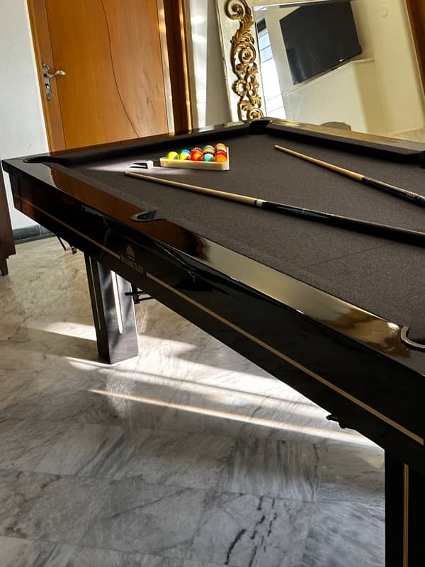 Bassclef pool table/Grand Piano/Billiards/snooker/poker/ 8