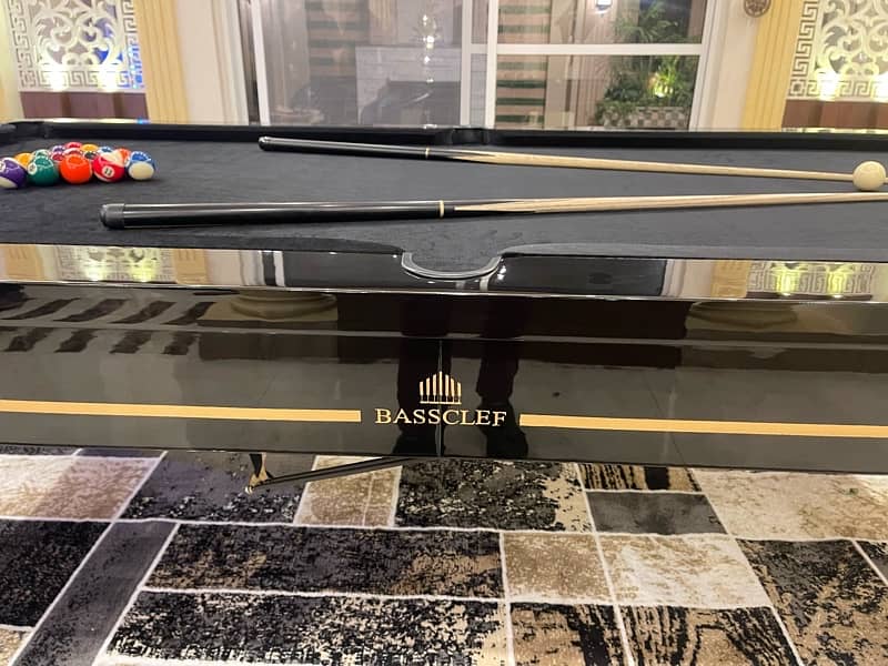 Bassclef pool table/Grand Piano/Billiards/snooker/poker/ 16