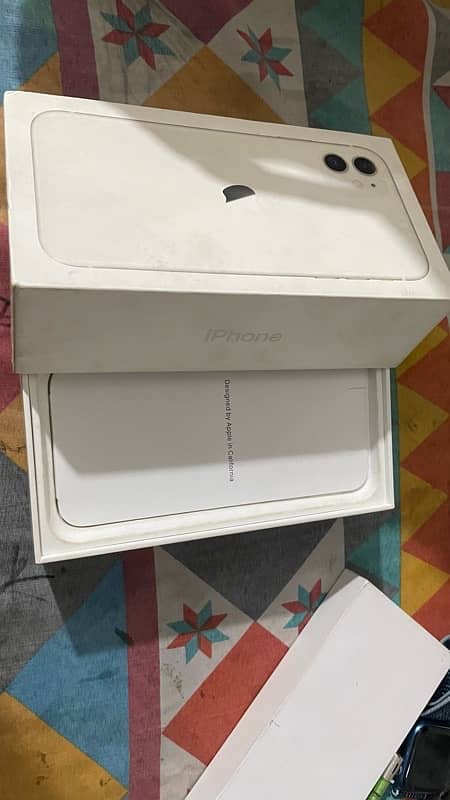 iPhone 11 - 64GB - PTA APPROVED - with Box - White 12