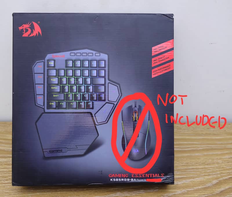 Redragon K585 DITI Mechanical Gaming KeyBoard (negotiable price!) 12