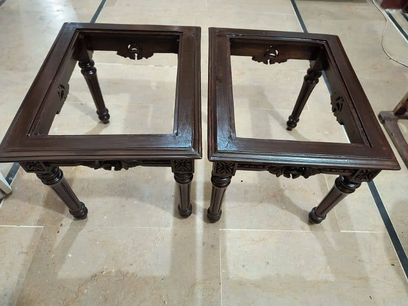 Side table pair classic 3