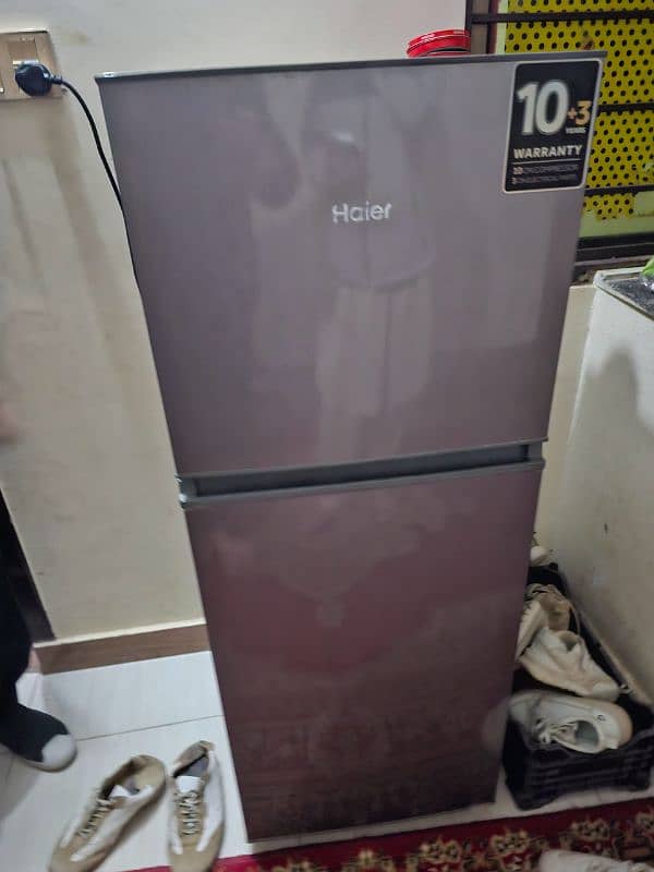 Haier 2 door fridge just brand new 0