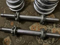 Iron dumbbells