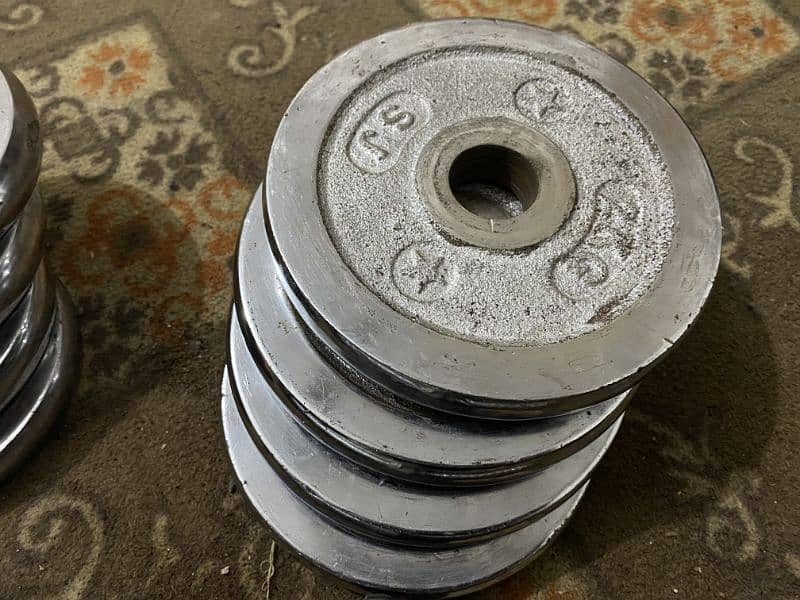 Iron dumbbells 2