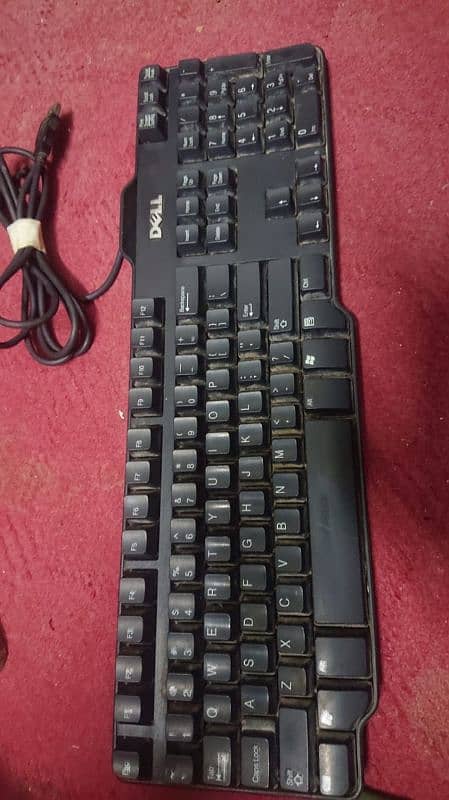 Dell original keyboard and 0