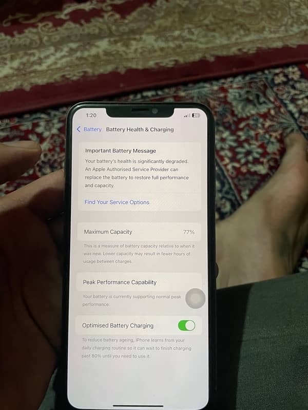 Iphone Xs max Pta approved 6