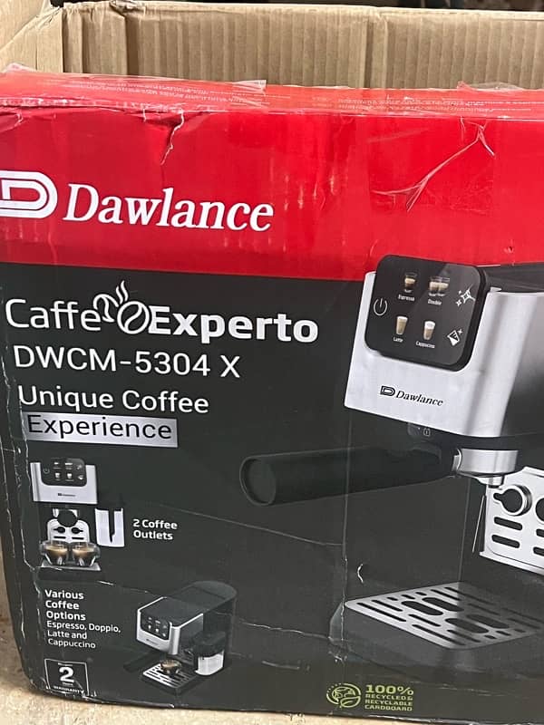 Dawlance Coffee Maker | Caffe Experto 1