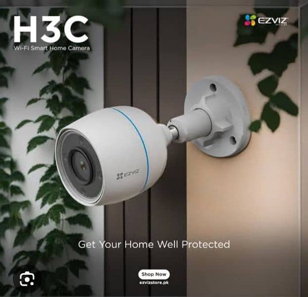 EZVIZ H3C colour Wi-Fi smart home camera 2