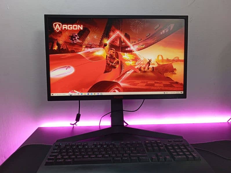 A. O. C Agon AG241QG 24-inch 2k QHD 165hz N-vidia G Sync Gaming Monitor 1