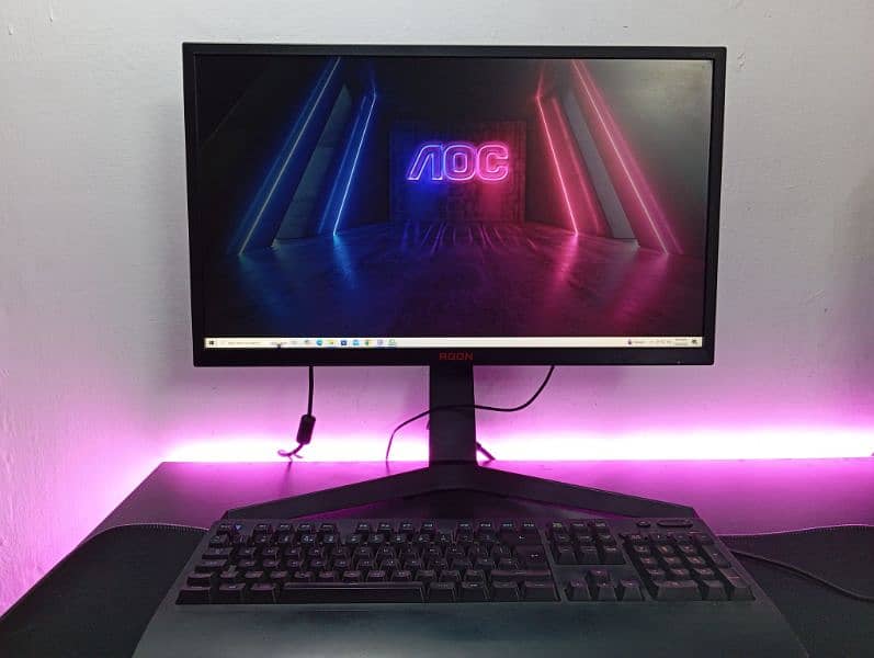 A. O. C Agon AG241QG 24-inch 2k QHD 165hz N-vidia G Sync Gaming Monitor 2