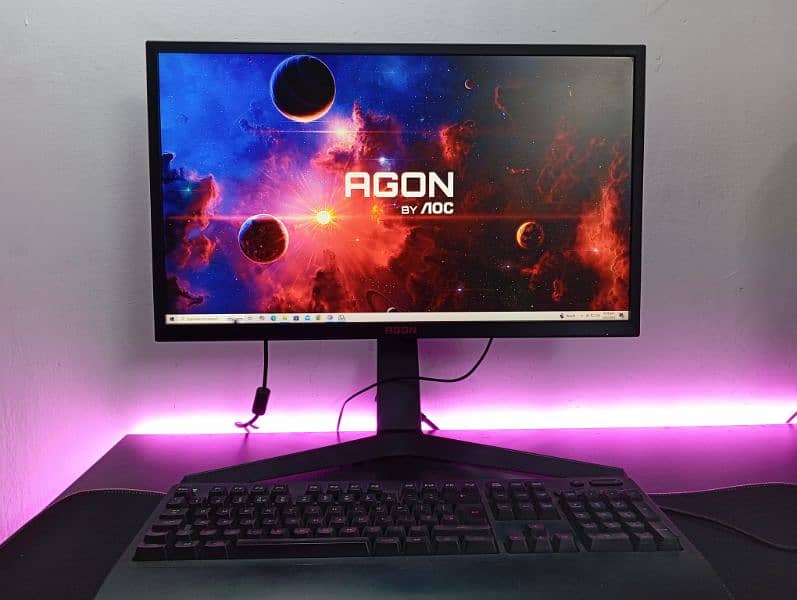 A. O. C Agon AG241QG 24-inch 2k QHD 165hz N-vidia G Sync Gaming Monitor 3