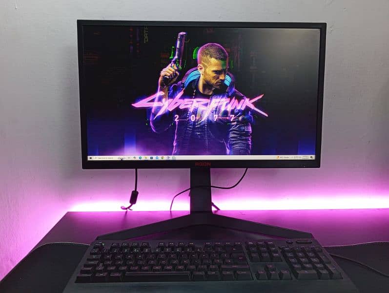 A. O. C Agon AG241QG 24-inch 2k QHD 165hz N-vidia G Sync Gaming Monitor 5