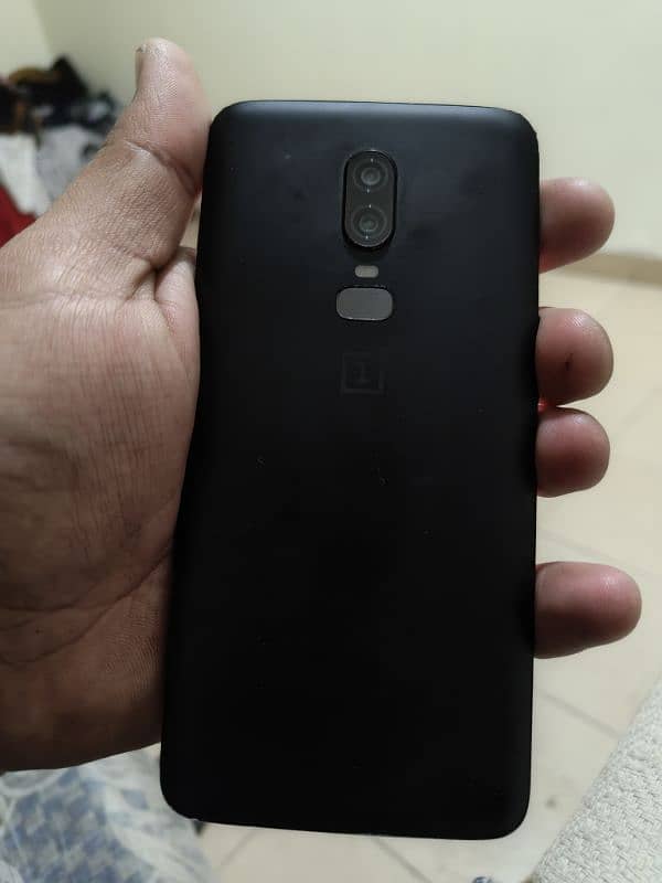 OnePlus 6 8gb 256 dual SIM pta approve 0