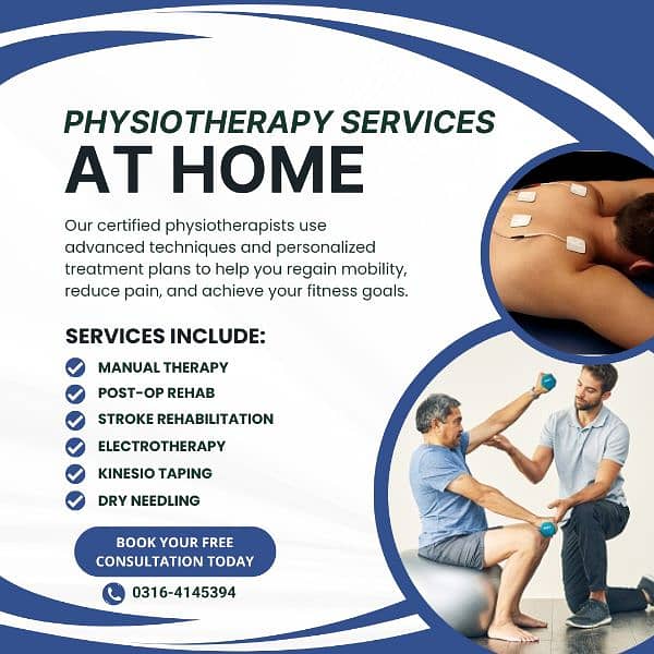 physiotherapy services at home 0