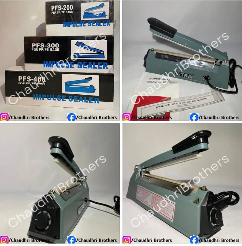 Hand Sealer // Impulse Sealer // Bag Sealing Machine // Heat Sealer 1