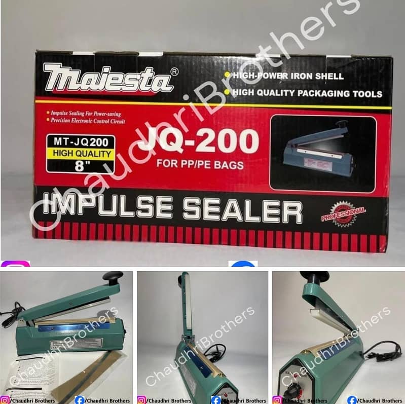 Hand Sealer // Impulse Sealer // Bag Sealing Machine // Heat Sealer 2