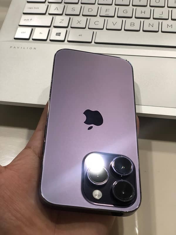 Iphone 14 Pro 128GB LLA Model Deep Purple 2