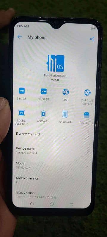 Tecno pova 4,,,3/32 5