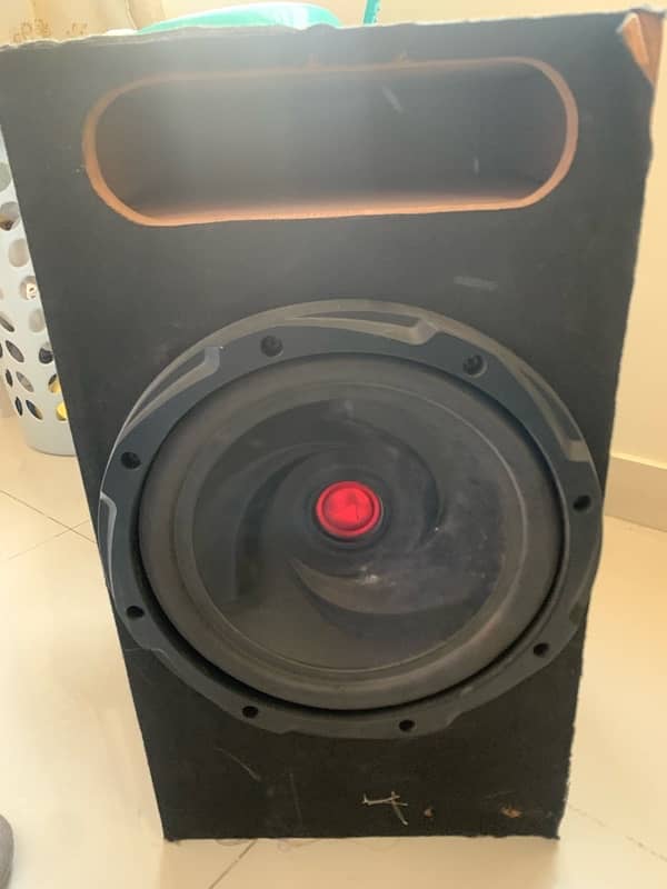 woofer and amp for sale 1