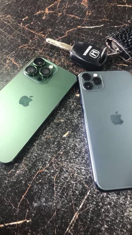 iphone 13 pro green colour PTA PROVED 1