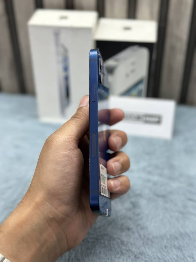 iPhone 12 JV KIT 256GB 100% Health Blue Colour 2