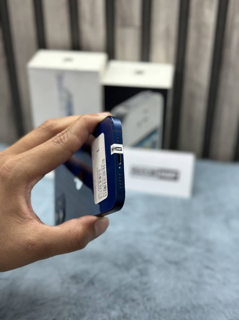 iPhone 12 JV KIT 256GB 100% Health Blue Colour 3