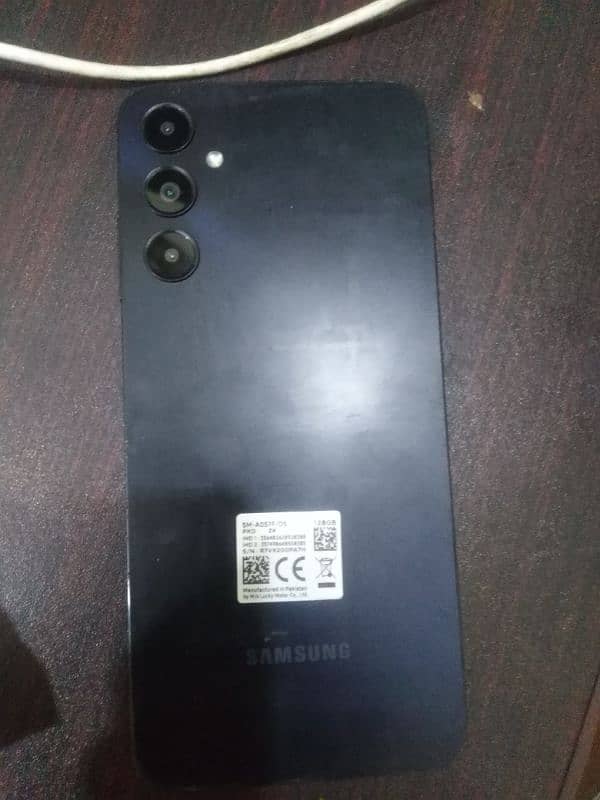 samsung A05s 6.128 black. colour condition 9.10 ony mobie 0