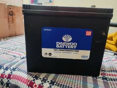 car Dewo battery 65 watt for sale new condition and warranty available