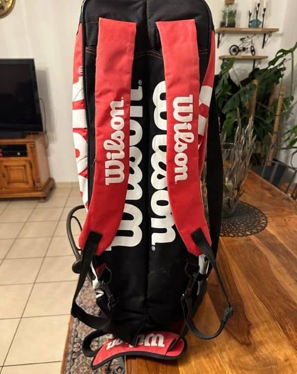 Original wilson bag for squash and tennis rackets 1