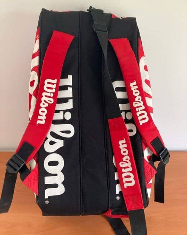 Original wilson bag for squash and tennis rackets 2