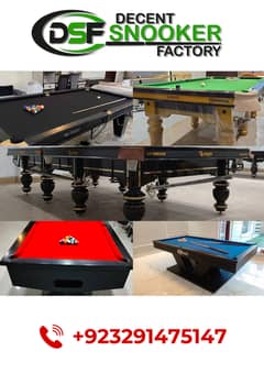 Snooker table / Pool Table / Billiard / Manufacturer / Pool & Billiar