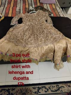 3 pc party wear dress