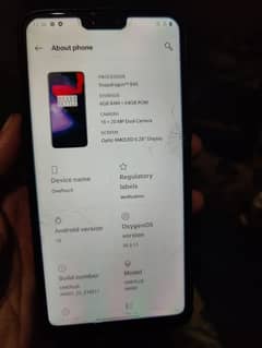 OnePlus 6 ( Dual Approved )