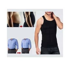 New Slim & Lift Body shaper Vest For Mens Black