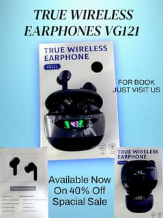 Earbuds Premium Quality 2 week + battery time