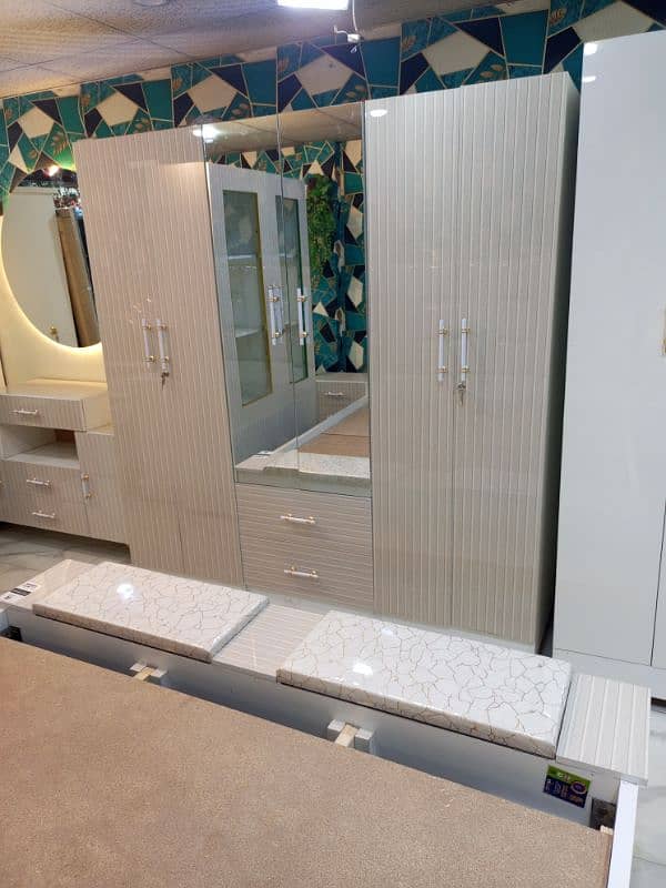 High gloss bedroom set 3