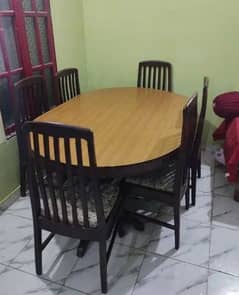 Pure Sheeshum 6 siter dinning table