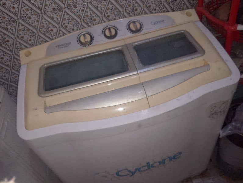 Kenwood washing machine and spiner 1