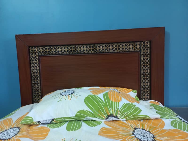 Two Single Beds with Side Table & Spring Mattresses – Urgent Sale! 3